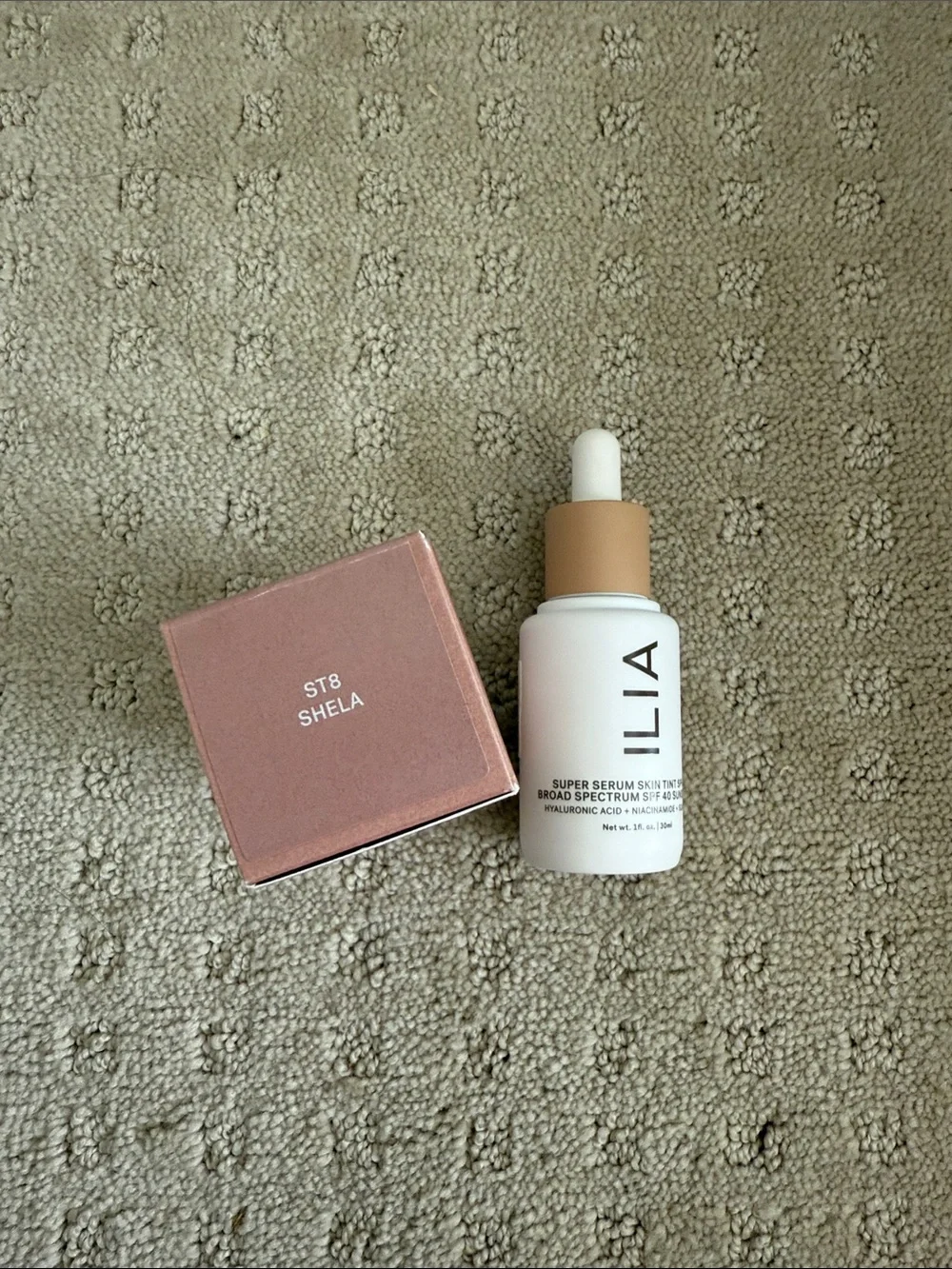 ILIA Super Serum Skin Tint SPF 40 ST8 Shela New in Box
